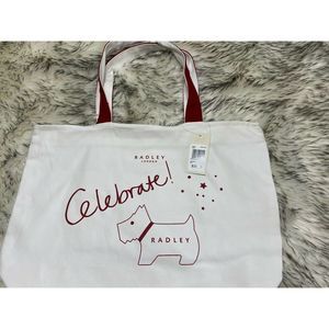 Radley London Celebrate Canvas Top Zip Tote